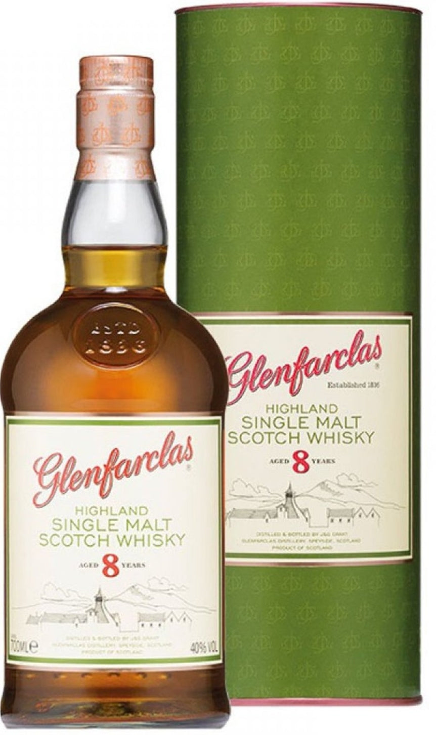 GLENFARCLAS 8Y SINGLE MALT WHISKY 70CL