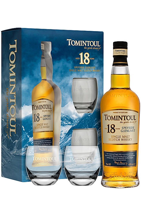 TOMINTOUL 18 YEARS 70CL