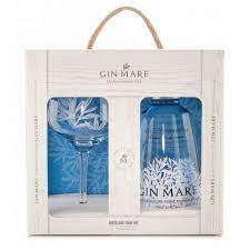 GIN MARE +1 GLASS GIFT 70CL