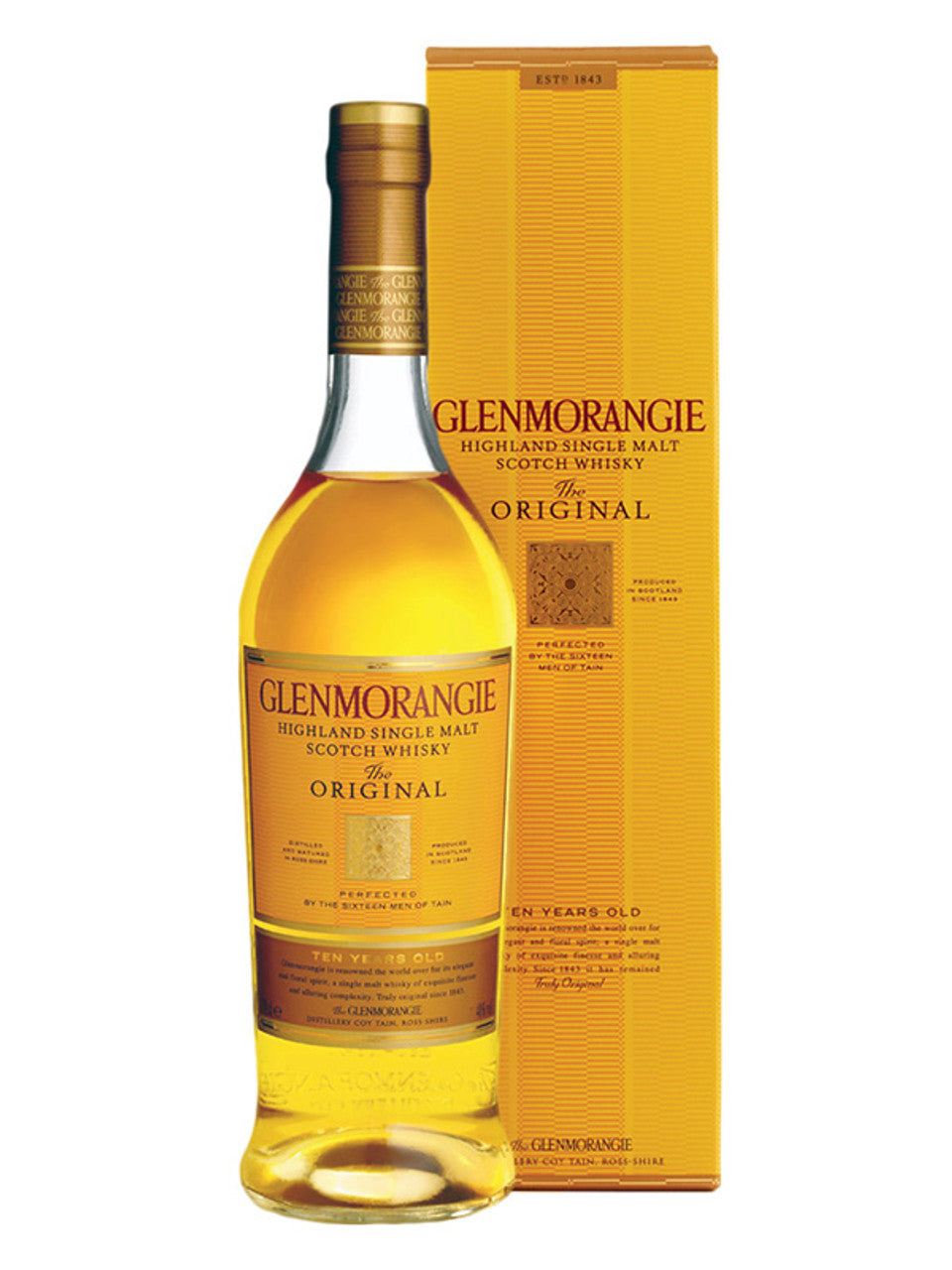 GLENMORANGIE 10Y THE ORIGINAL SINGLE MALT WHISKY 70CL