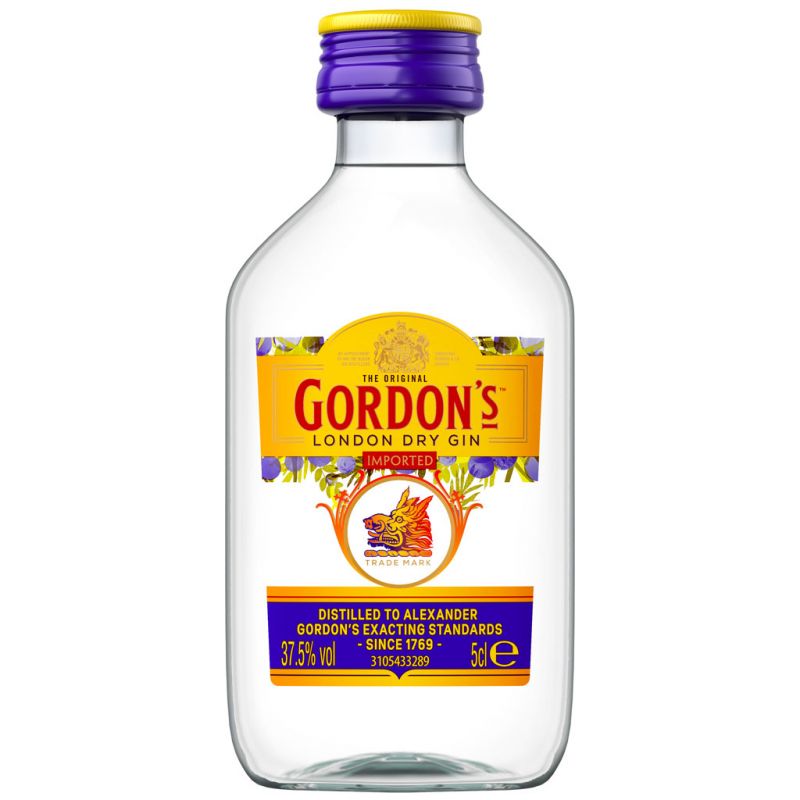 GORDONS LONDON DRY GIN 5CL