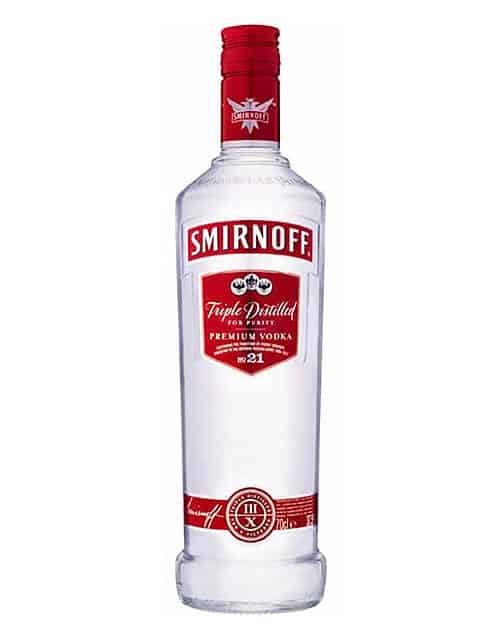 SMIRNOFF RED VODKA 70CL