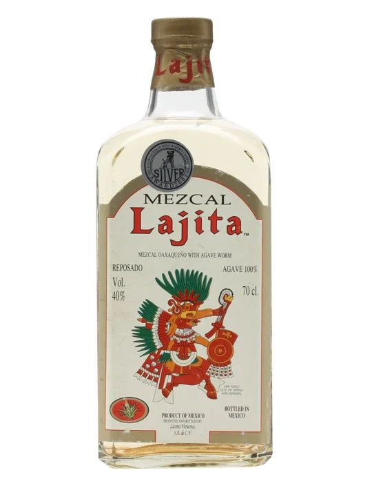 LAJITA MEZCAL REPOSADO WITH WORM 70CL