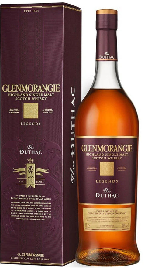 GLENMORANGIE THE DUTHAC 1LT SINGLE MALT WHISKY