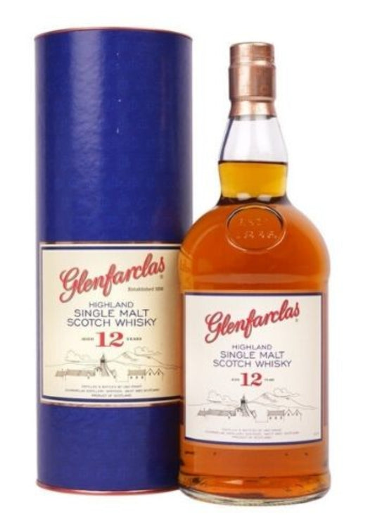 GLENFARCLAS 12Y SINGLE MALT WHISKY 1L
