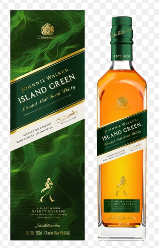 JOHNNIE WALKER ISLAND GREEN 1LT