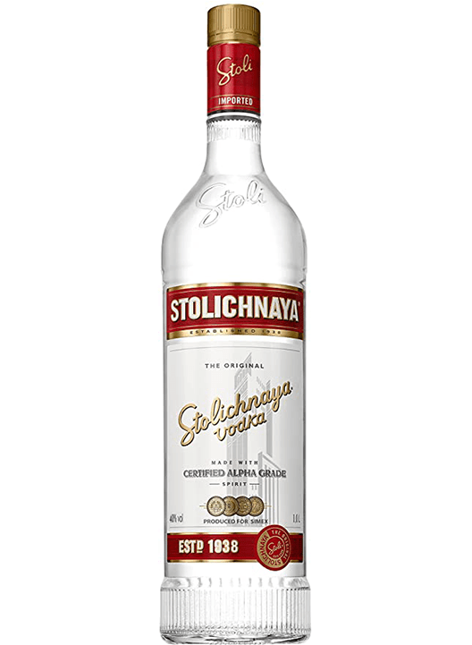 STOLICHNAYA PREMIUM VODKA 70CL