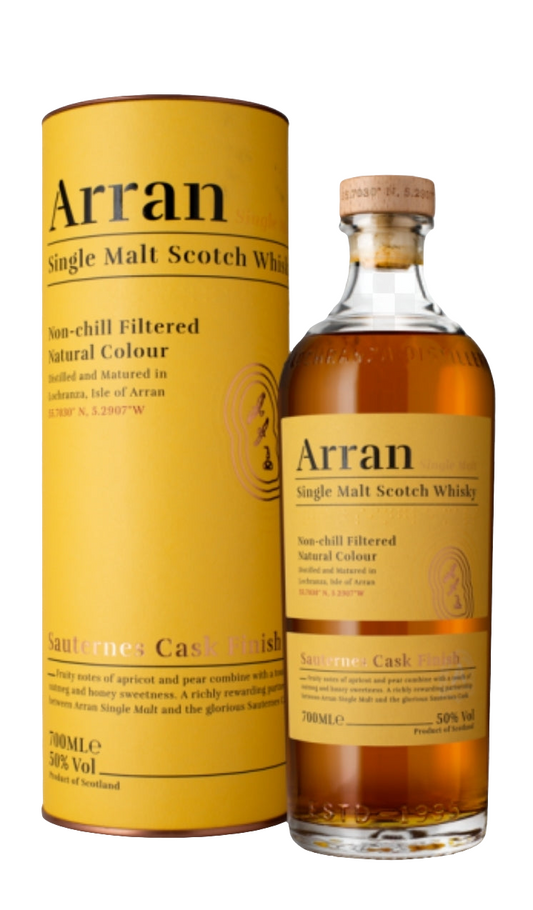 ARRAN SAUTERNES CASK FINISH SINGLE MALT WHISKY 70CL