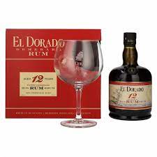 EL DORADO 12 Y.O. + GLASS RUM 70CL