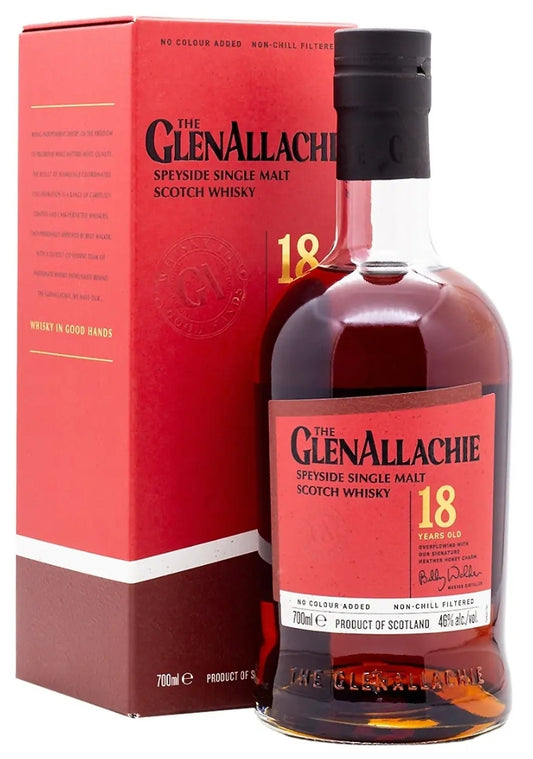 THE GLENALLACHIE 18Y SPEYSIDE SINGLE MALT WHISKY 70CL
