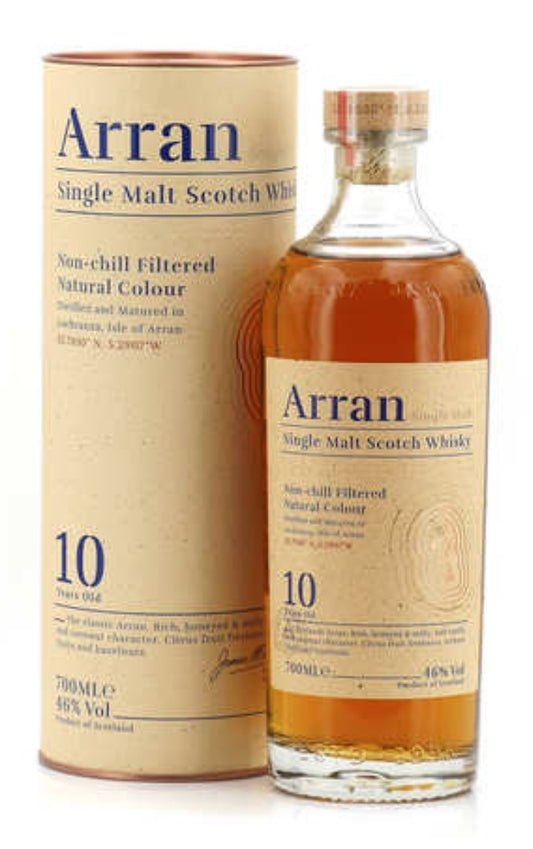 ARRAN 10Y SINGLE MALT WHISKY 70CL