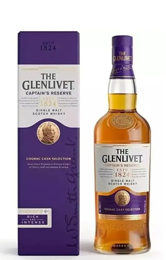 THE GLENLIVET CAPTAIN'S RESERVE COGNA CASK SELECTION 1LT