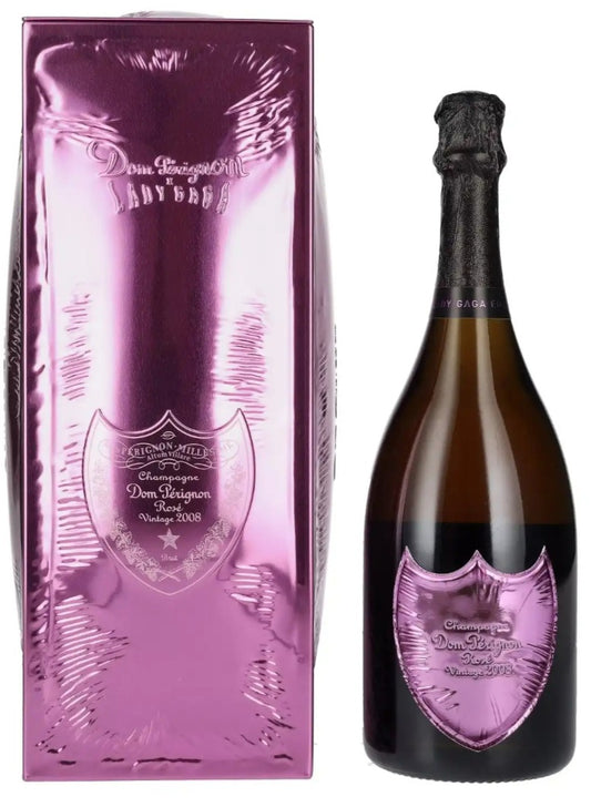 DOM PERIGNON LADY GAGA CHAMPAGNE VINTAGE 2008 ROSE 75CL