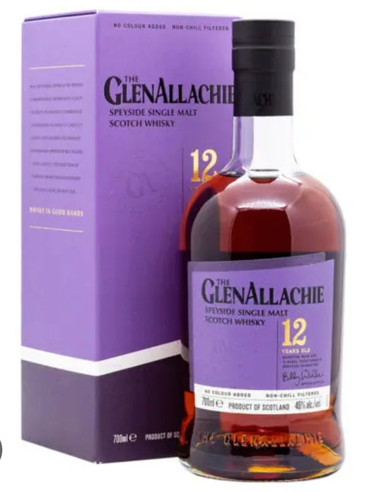 THE GLENALLACHIE 12Y SPEYSIDE SINGLE MALT WHISKY 70CL