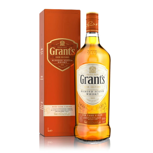 GRANTS BLENDED WHISKY 1LTR