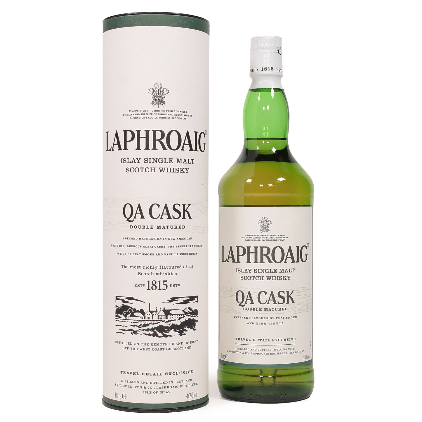 LAPHROAIG QA CASK ISLAY SINGLE MALT WHISKY 1LTR