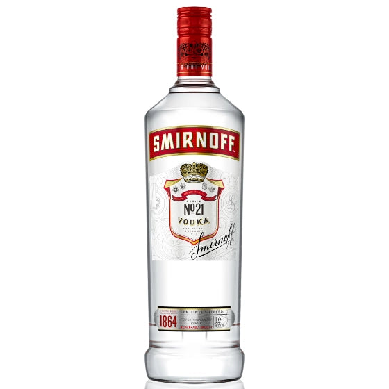 SMIRNOFF RED VODKA 1LTR