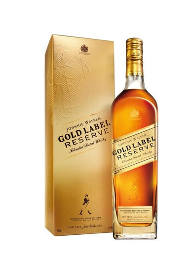 JOHNNIE WALKER GOLD LABEL BLENDED WHISKY 70cl