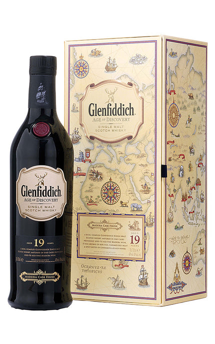 GLENFIDDICH 19Y AGE OF DISCOVERY MADEIRA CASK SINGLE MALT WHISKY 70CL