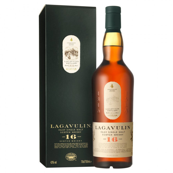 LAGAVULIN 16Y ISLAY SINGLE MALT WHISKY 70CL