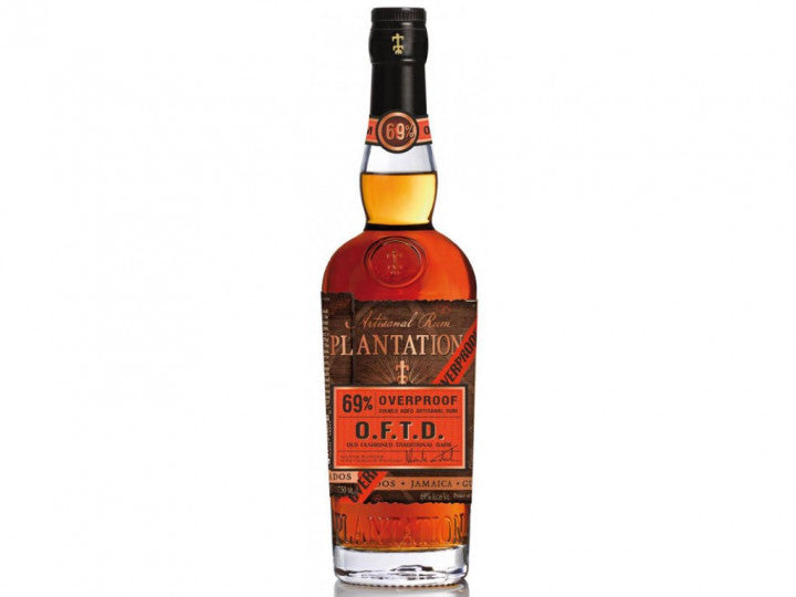 PLANTATION OVERPROOF O.F.T.D. RUM 70CL