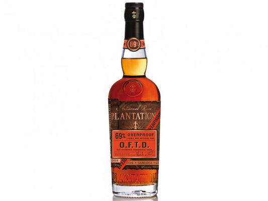 PLANTATION OVERPROOF O.F.T.D. RUM 70CL