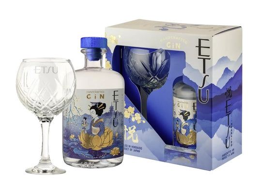 ETSU GIN BALLOON GLASS PACK 70CL