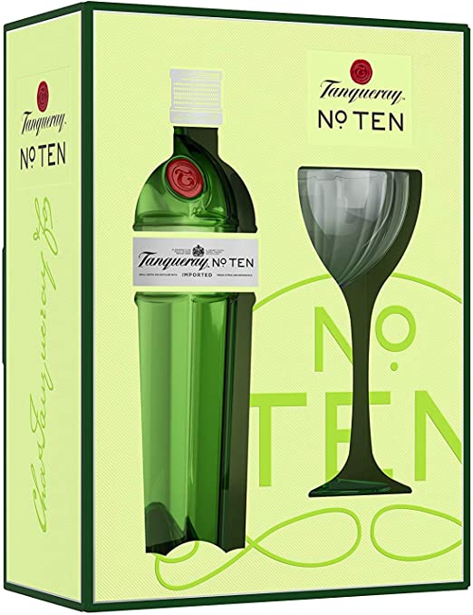 TANQUERAY NO. TEN LONDON DRY GIN GIFT BOX 70CL