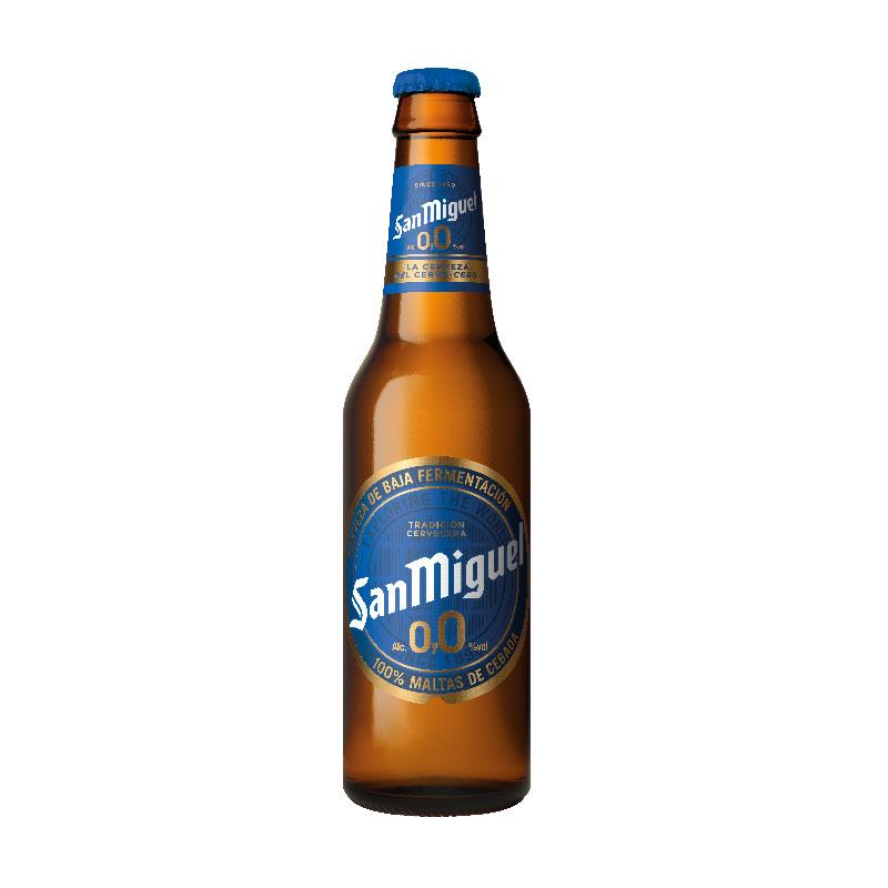 SAN MIGUEL 0 ALCOHOL BEER 33CL