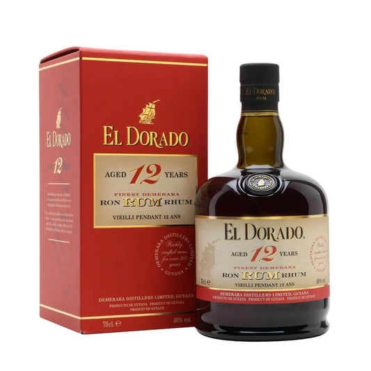 EL DORADO 12 Y.O. RUM 70CL