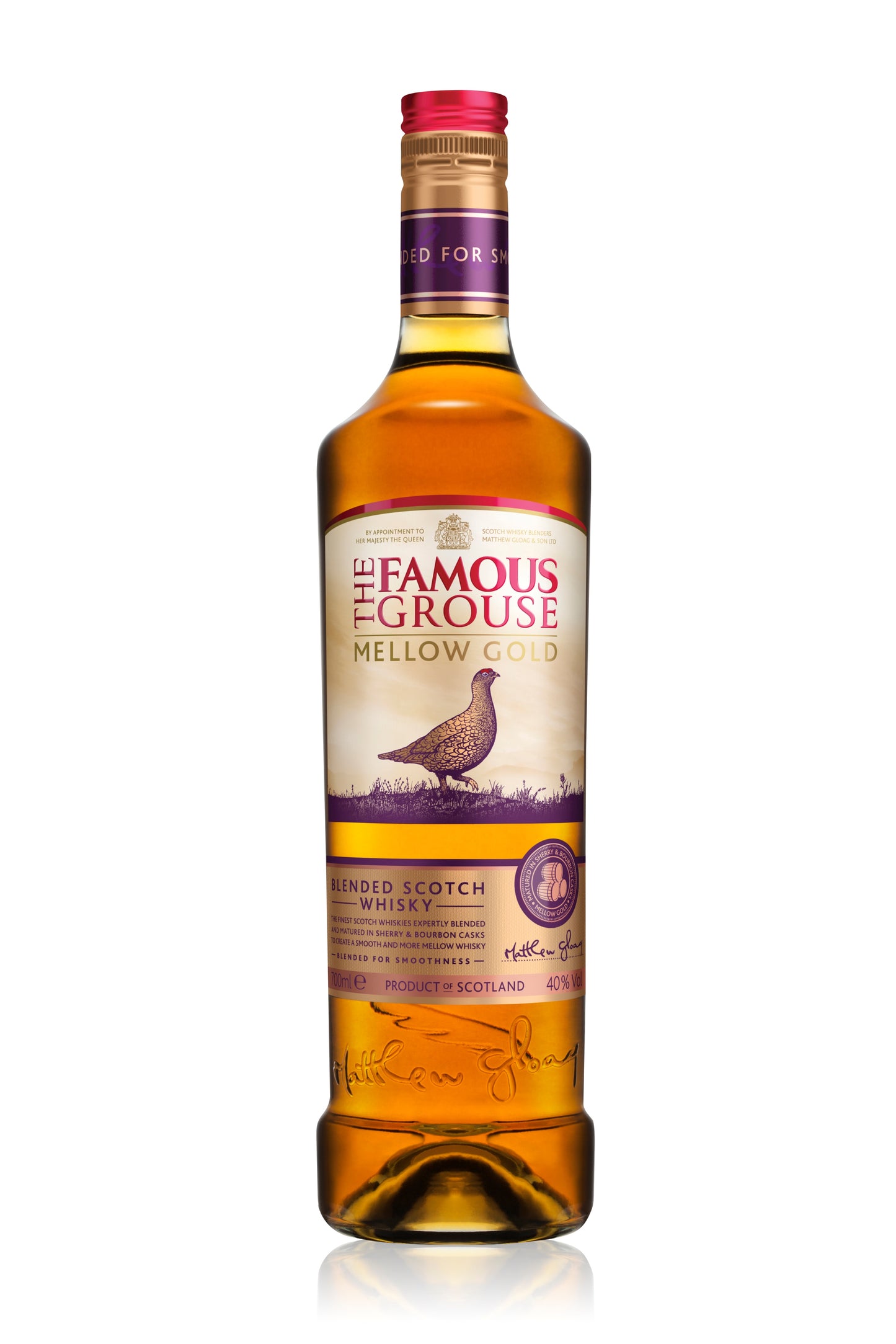 THE FAMOUS GROUSE MELLOW GOLD BLENDED WHISKY 70CL