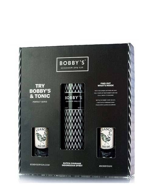 BOBBY`S GIN 70cl + TONIC GIFT PACK 2022