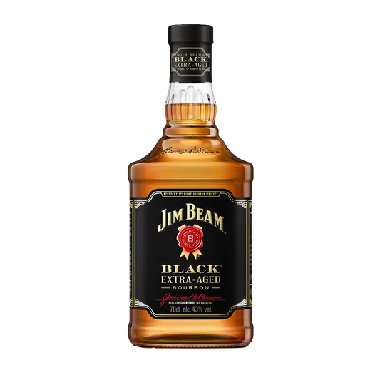 JIM BEAM BLACK LABEL 6Y TRIPLE AGED BOURBON WHISKEY 70CL