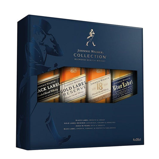 JOHNNIE WALKER COLLECTION 4X20CL BLENDED WHISKY