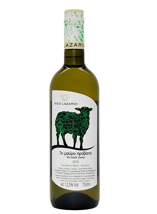 CHATEAU NICO LAZARIDI BLACK SHEEP WHITE WINE 75CL