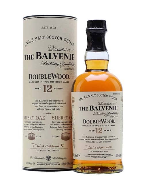 THE BALVENIE 12Y DOUBLE WOOD SINGLE MALT WHISKY 70CL