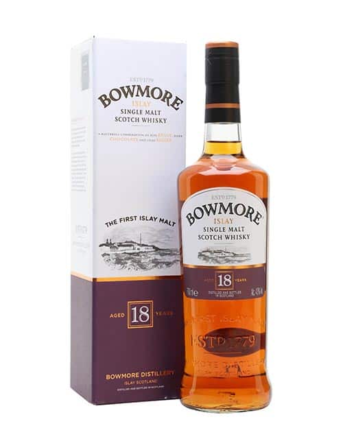 BOWMORE 18 Y.O ISLAY SINGLE MALT WHISKY 70CL