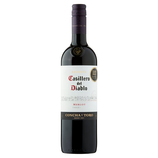 CASILLERO DEL DIABLO MERLOT 75CL