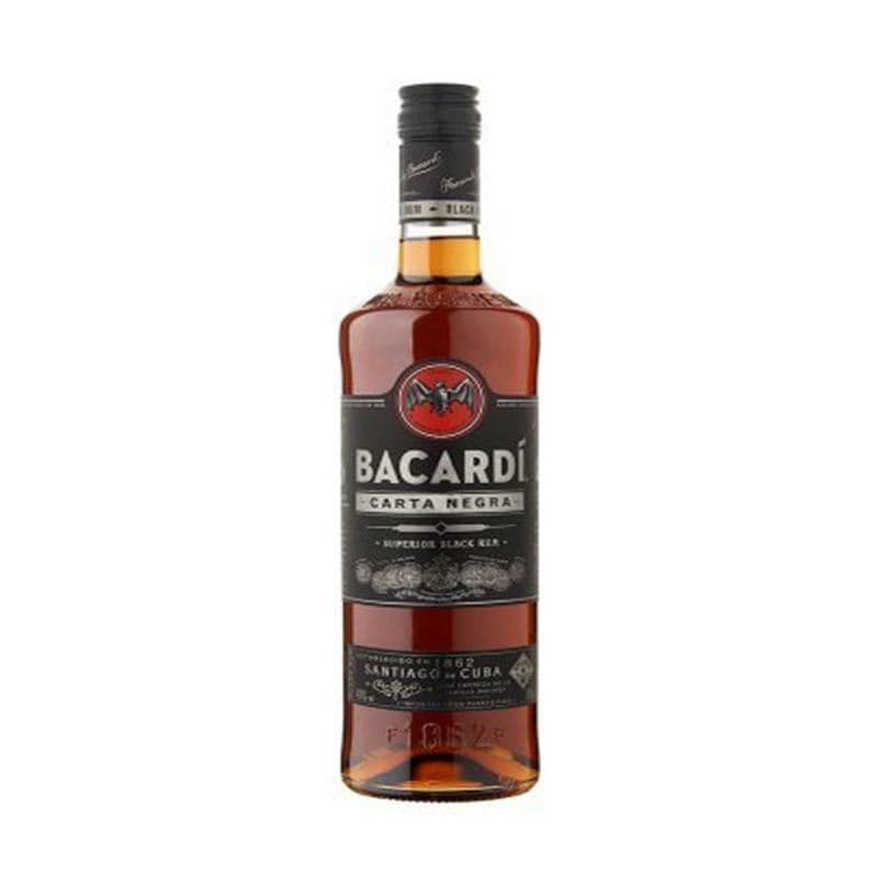 BACARDI CARTA NEGRA SUPERIOR BLACK RUM 1L