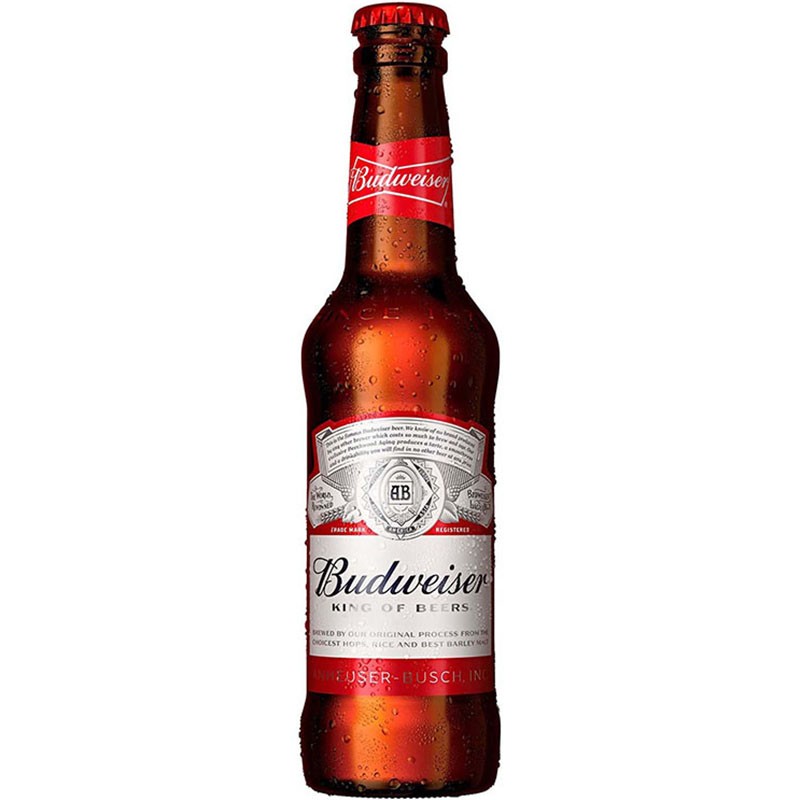 BUDWEISER BEER 33CL