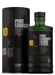 BRUICHADDICH PORT CHARLOTTE 10Y.O HEAVILY PEATED ISLAY SINGLE MALT WHISKY 70CL