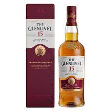 THE GLENLIVET 15Y SINGLE MALT WHISKY 70CL