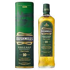 BUSHMILLS 10YO SINGLE MALT IRISH WHISKEY 70CL