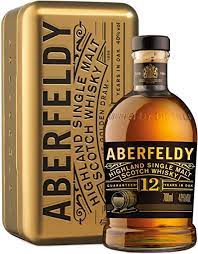 ABERFELDY 12 Y.O SINGLE MALT WHISKY BOX 70CL