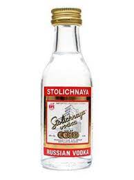 STOLICHNAYA PREMIUM VODKA 5CL