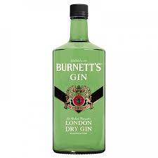 BURNETT`S LONDON DRY GIN 1 LTR