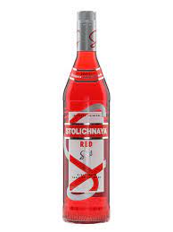 STOLICHNAYA RED VODKA 70CL