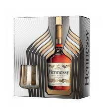 HENNESSY V.S COGNAG GLASS PACK 70CL