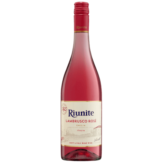 RIUNITE LAMBRUSCO EMILIA ROSE SPARKLING WINE 75CL