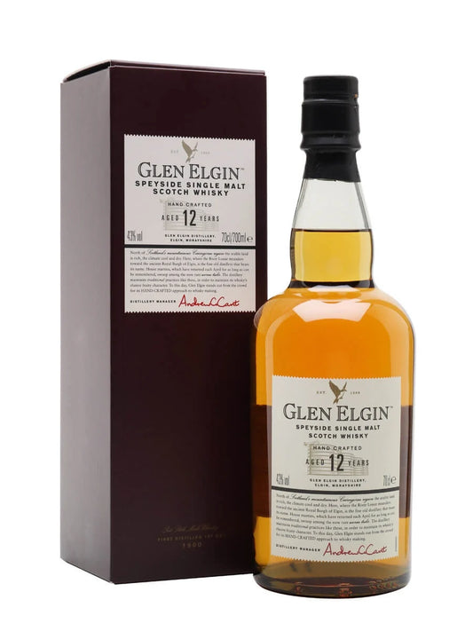 GLEN ELGIN 12Y SINGLE MALT WHISKY 70CL